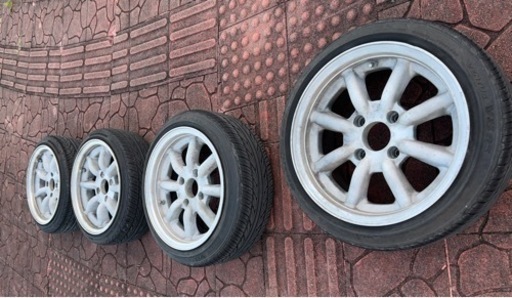 ワタナベホイル15インチタイヤセット