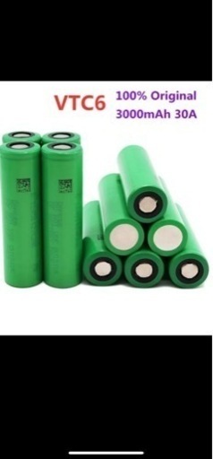 ‼️ 未使用新品です‼️4本セット■ Sony US18650VTC6 18650 VTC6 3000mAh 30A High-Drain バッテリー‼️配送無料‼️‼️