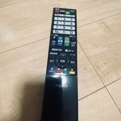SHARP AQUOS テレビリモコン