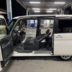 24年式！月々9千円〜分割可❗️車検2年付き！【名義変更代込み】広い車内！大人気‼️ダイハツ タントG☆HDDナビ付き☆走行中DVD見れます☆ETC付き☆電動スライドドア☆ドラレコ付きのフル装備☆そのまま乗って帰れます！の画像