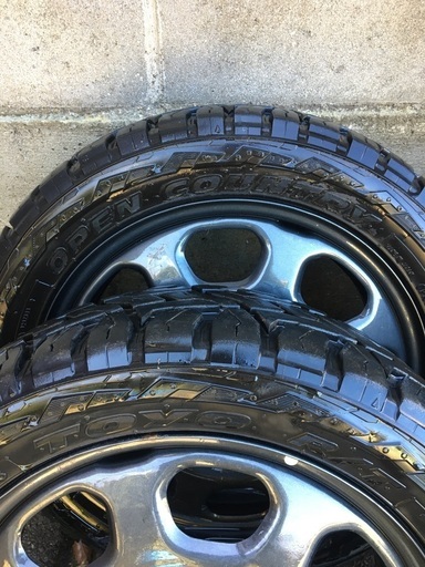 スズキ　165/60R15 トーヨータイヤ　オープンカントリー