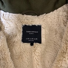【ベビー服付き】ZARA  モッズコート　レディース　Mサイズの画像
