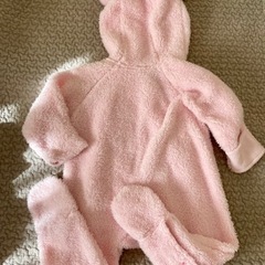 美品　ベビー服　ミニー　カバーオールの画像