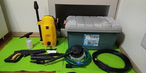 高圧洗浄機 FBN-401 アイリスオーヤマ 動作品 RVボックス付属 Aセット