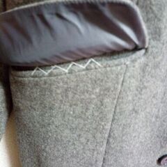未着用 コート　毛100％の画像
