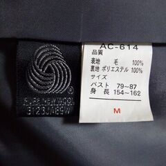 未着用 コート　毛100％の画像