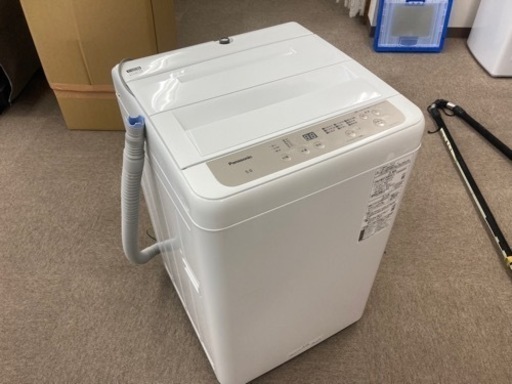 パナソニック　全自動洗濯機　NA-F50B15J 2022年製　ホワイト　容量5kg