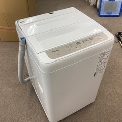 パナソニック 全自動洗濯機 NA-F50B15J 2022年製 ホワイト 容量5kg