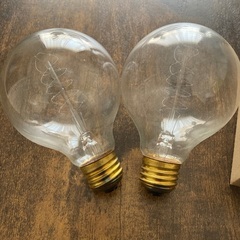 電球　レトロ　60w E26の画像