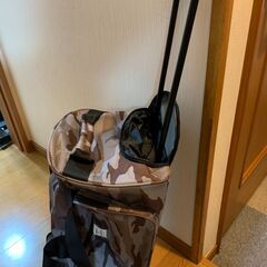 town＆countryキャリー付きボストンバッグ