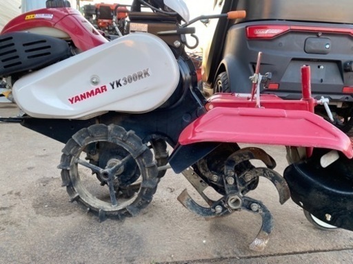 ヤンマー 歩行型トラクターYK300RKハンドル正逆回転、軽量家庭菜園 耕運機 、埼玉県