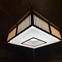 和室　ペンダントライト　蛍光灯