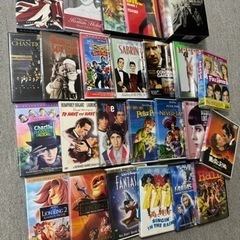 【譲渡完了】＜無料＞DVD （米国仕様）25セット（処分品）