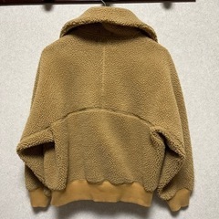 ユニクロ　ボアブルゾン　XLの画像