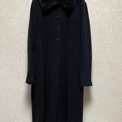 ロングコート　黒　Mの画像