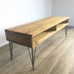 ⭐️値下げ中！早い者勝ち⭐️【中古品/売ります】アイアンテレビ台...