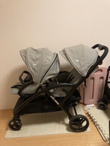 joie エヴァライトデュオ　二人乗りベビーカー
