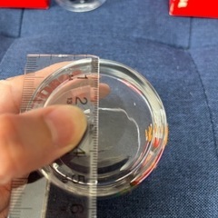 非売品 ミキハウス サンタ柄 クリスマス ガラスコップ 2つの画像