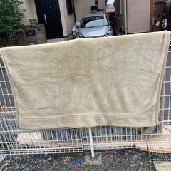 引渡済　西川　厚手2枚合わせあったか毛布　FBR 0224200の画像