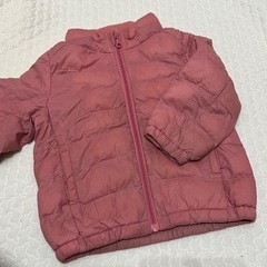子供服　ユニクロ　ダウン　姉弟サイズ2枚セット