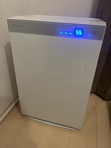 【動作確認済】DAIKIN 加湿ストリーマ空気清浄機　MCK70W-W