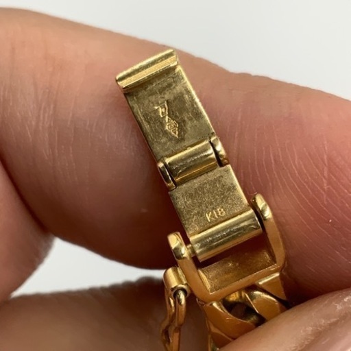 K18 18金　喜平　6面ダブル ブレスレット　30.3g 約20.5cm