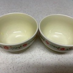 可愛い茶碗セット