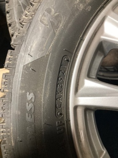 ○155/65r13 山ほぼ新品 ブリジストンvrx2 4本セット スタッドレス○
