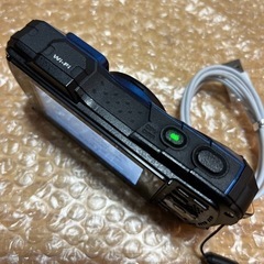 RICOH WG-40wブルー　美品　防水　防塵　デジタルカメラ　動作良好　No002の画像