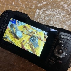 RICOH WG-40wブルー　美品　防水　防塵　デジタルカメラ　動作良好　No002の画像
