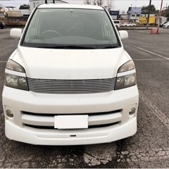 ヴォクシー ‼️車検令和6年2月まで エアロ ETC ナビ 付き❗️トヨタの画像