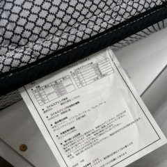 J3128 ニトリ NITORI シングルベッドセット 引き出し付フレーム  FILZA Ⅱ ベッドマット マットレス新品参考価格26,000円 クリーニング済みの画像