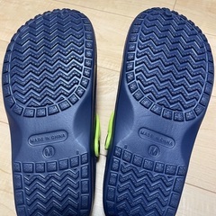 新品 ボアサンダル 約23.5cm 内側ボアで暖かい クロックス風サンダル 靴のヒラキの画像