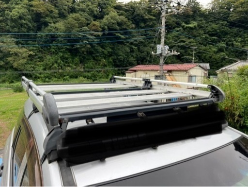 中古　アルミ製　ルーフキャリア