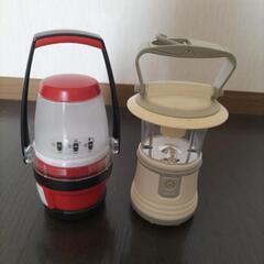 キャンプやアウトドアに♪ランタン２個