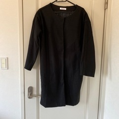 ノーカラーコート　の画像