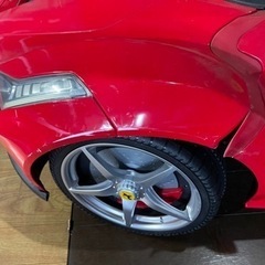 フェラーリのキッズカーです。の画像