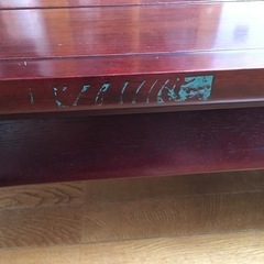 アンティークローテーブルの画像