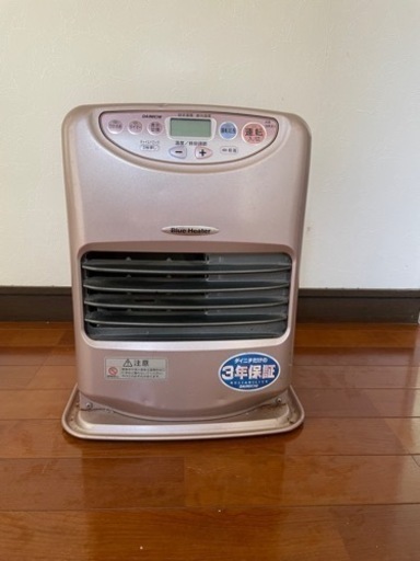 《お話し中》灯油ファンヒーター　ピンク　中古