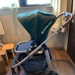 12/17迄　海外製Uppa baby ベビーカー付属品付きの画像