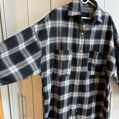 ＧＲＬ　チェックシャツ　フリーサイズ　レディースの画像