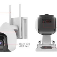 4G/LTE セキュリティカメラ 防犯カメラ 屋外の画像