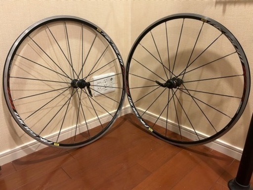 マビック　アクシウムレース　700c 前後セット　リムブレーキ用　完組ホイール