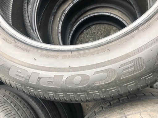 ⭕️バリ溝⭕️タイヤ4本?235/55-18 ブリヂストン！バリ山? ハリアー、レクサスRX 等SUV