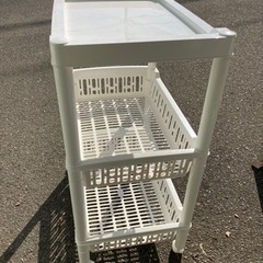 システムバスケット　3段　リサイクルショップ宮崎屋　佐土原店　23.12.6Fの画像