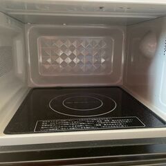 ニトリ　フラット　電子レンジ(EM-520X)　美品　2021年製の画像