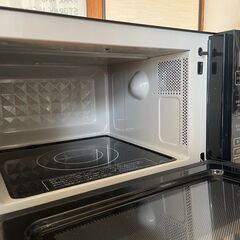 ニトリ　フラット　電子レンジ(EM-520X)　美品　2021年製の画像