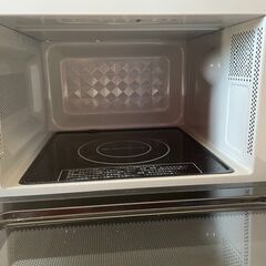 ニトリ　フラット　電子レンジ(EM-520X)　美品　2021年製の画像