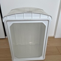 収納ケース　クローゼットチェスト　ホワイトの画像
