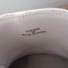 ↓お値下げ　GU ブーツ（白）の画像
